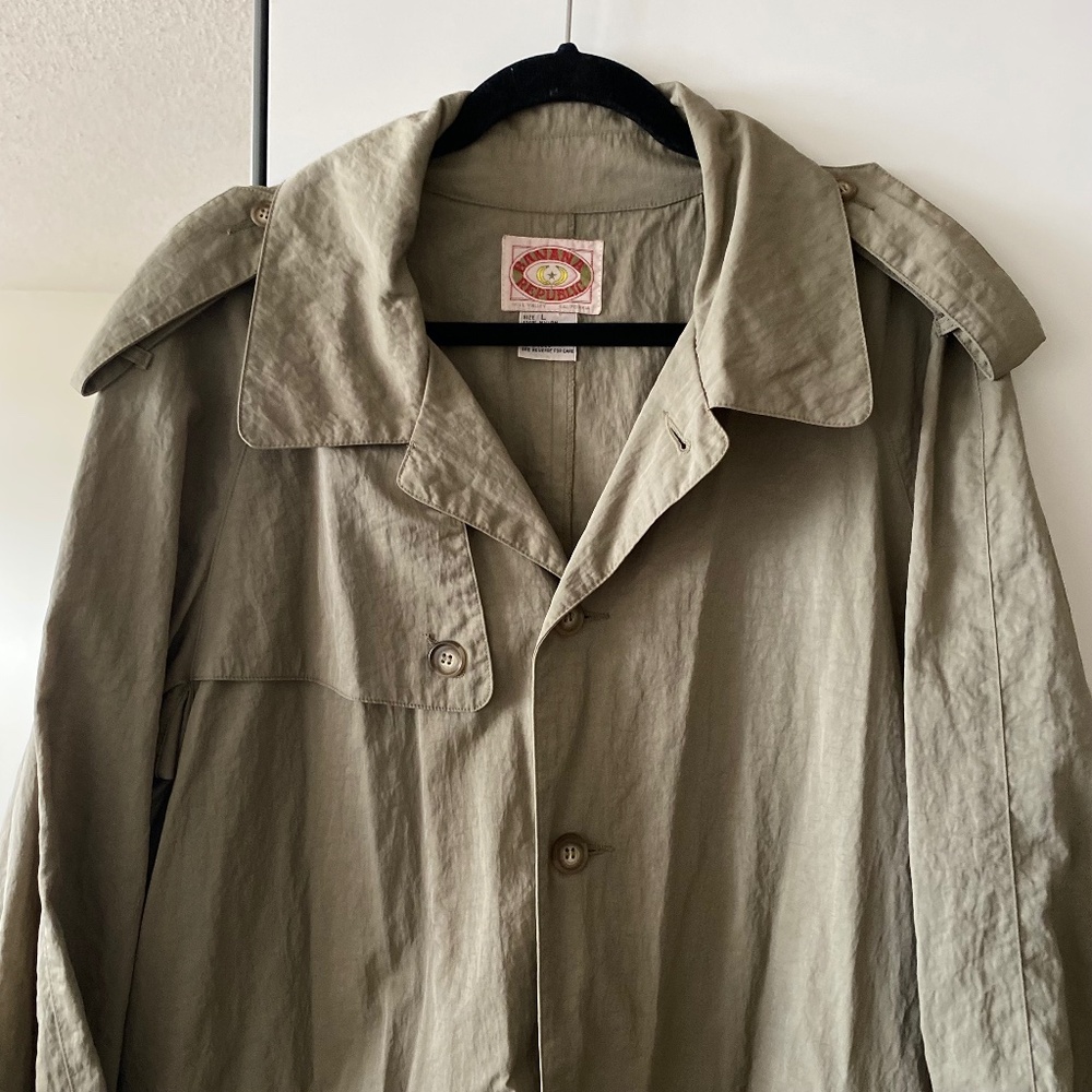 Vintage Banana Republic trench coat